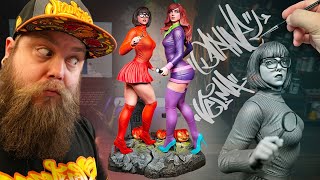 Daphne and Velma 3D Print Diorama