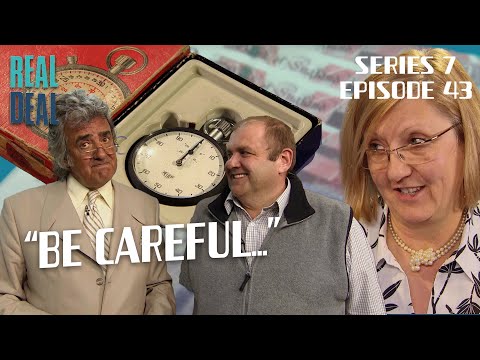 Dealer flat out REFUSES to make an offer on Heuer stopwatch... | Dickinson's Real Deal | S7 Ep43