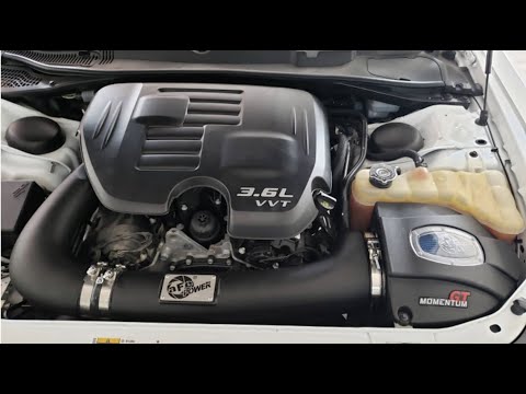 Instalación del Filtro de Alto Flujo aFe Power Momentum GT Pro para Challenger V6 y prueba de sonido