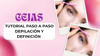 Cejas perfectas: Definición y esculpido