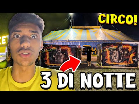 I GO OUT AT 3 AM AND FIND A HORROR CIRCUS OPEN BUT I GET ATTACKED😰