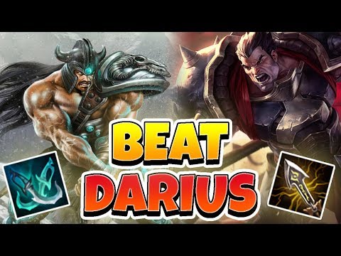 HOW TO COUNTER DARIUS! Tryndamere vs. Darius - League of Legends Full Gameplay