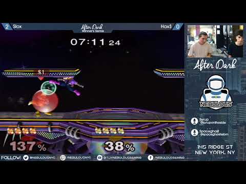 Nebs After Dark #81: Singles - Winner's Finals: Hax$ vs. Slox