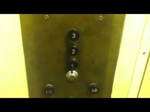 AMAZING 1940s Otis Single Speed Traction Elevator At 2 Catherine Street In Poughkeepsie NY