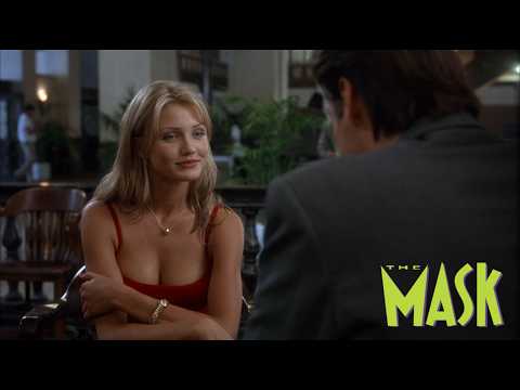 Tina (Cameron Diaz) Distracts Everyone at the Bank - The Mask (1994)