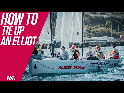 HOW TO SECURELY TIE UP AN ELLIOT  - Introduction to Small Keelboat Sailing