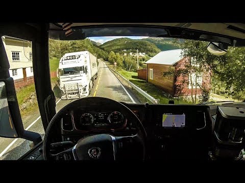 POV Driving Scania S520 - Haukelifjell