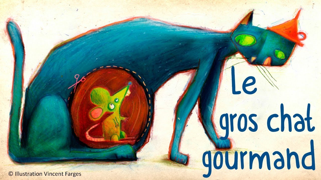 Henri Dès - Le gros chat gourmand