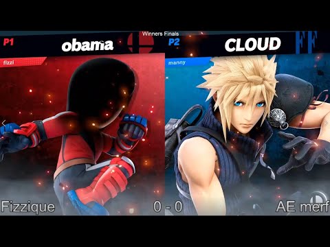 FFS5 Winners Finals - Fizzique (Mii Brawler) Vs. merf (Cloud)