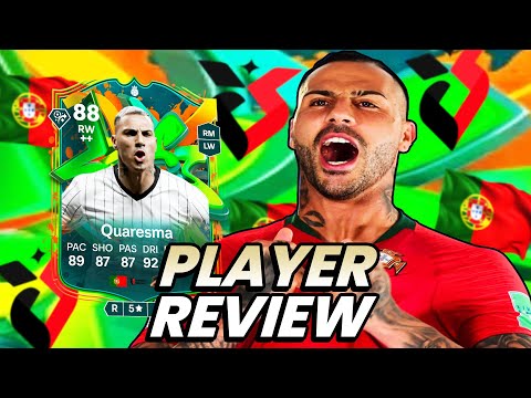 5⭐4⭐ 88 JOGA BONITO HERO QUARESMA PLAYER REVIEW | FC 26 ULTIMATE TEAM