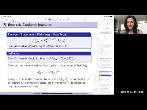 Alexander Shapiro - Cluster structure on K-theoretic Coulomb branches