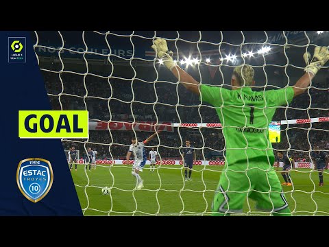 Goal Florian TARDIEU (49' pen - ESTAC) PARIS SAINT-GERMAIN - ESTAC TROYES (2-2) 21/22