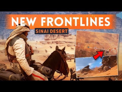 ► NEW FRONTLINES MAP: SINAI DESERT... But It Needs Work! - Battlefield 1 New FREE Content