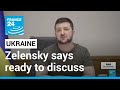 Ukraine S Zelensky Says Ready To Discuss Adopting Neutral Status In Russia Peace Deal FRANCE 24