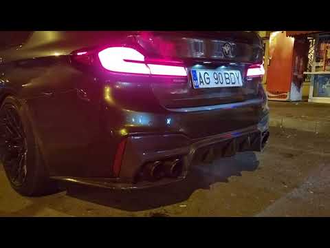 850 HP BMW M5 F90 Competition w/ Akrapovic exhaust