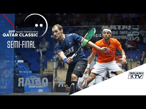 Squash: Gaultier v Mo. ElShorbagy - Qatar Classic 2017 Semi-Final Roundup