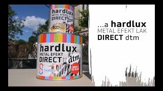 HARDLUX METAL EFEKT DIRECT 3v1 černý 0,2L