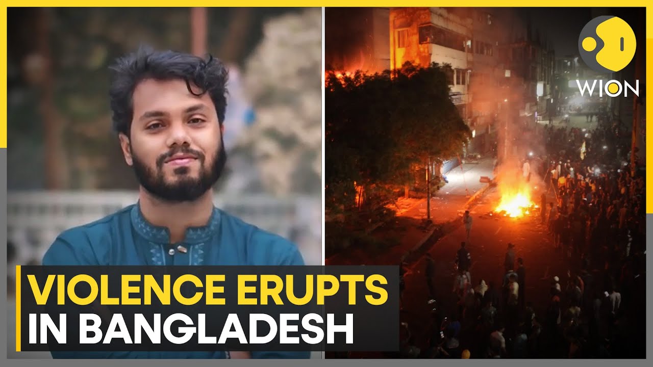 Bangladesh: Violence Erupts in Bangladesh After Uprising Leader Osman Hadi’s Death | WION