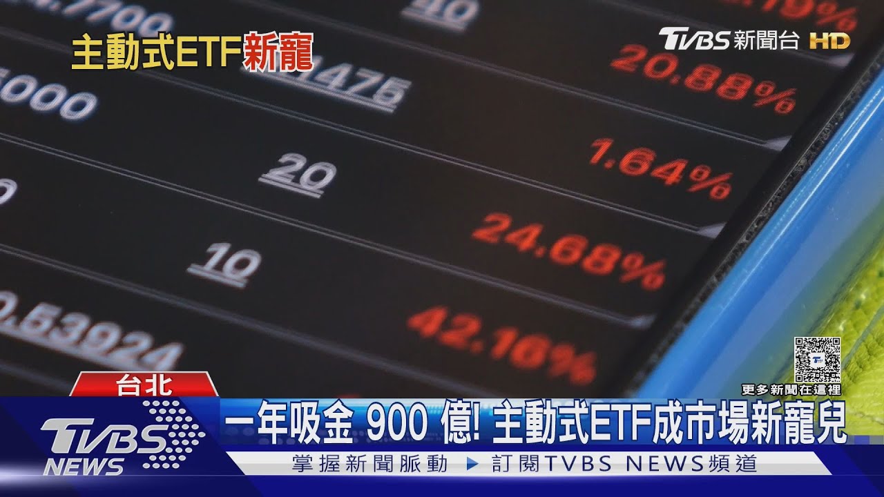 一年吸金900億！ 主動式ETF成市場新寵兒