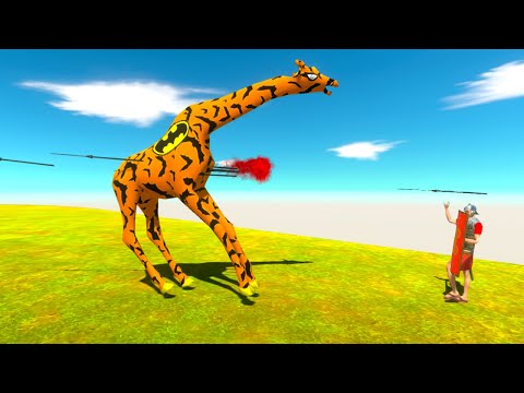 WHO CAN ESCAPE FROM ROMANUS SPEAR - Animal Revolt Battle Simulator ARBS