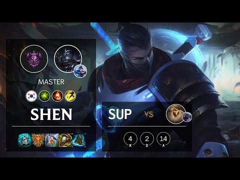 Shen Support vs Bard - KR Master Patch 10.14