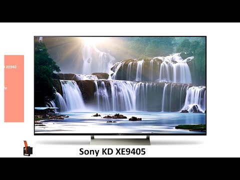 Sony KD XE9405, a rather good TV.