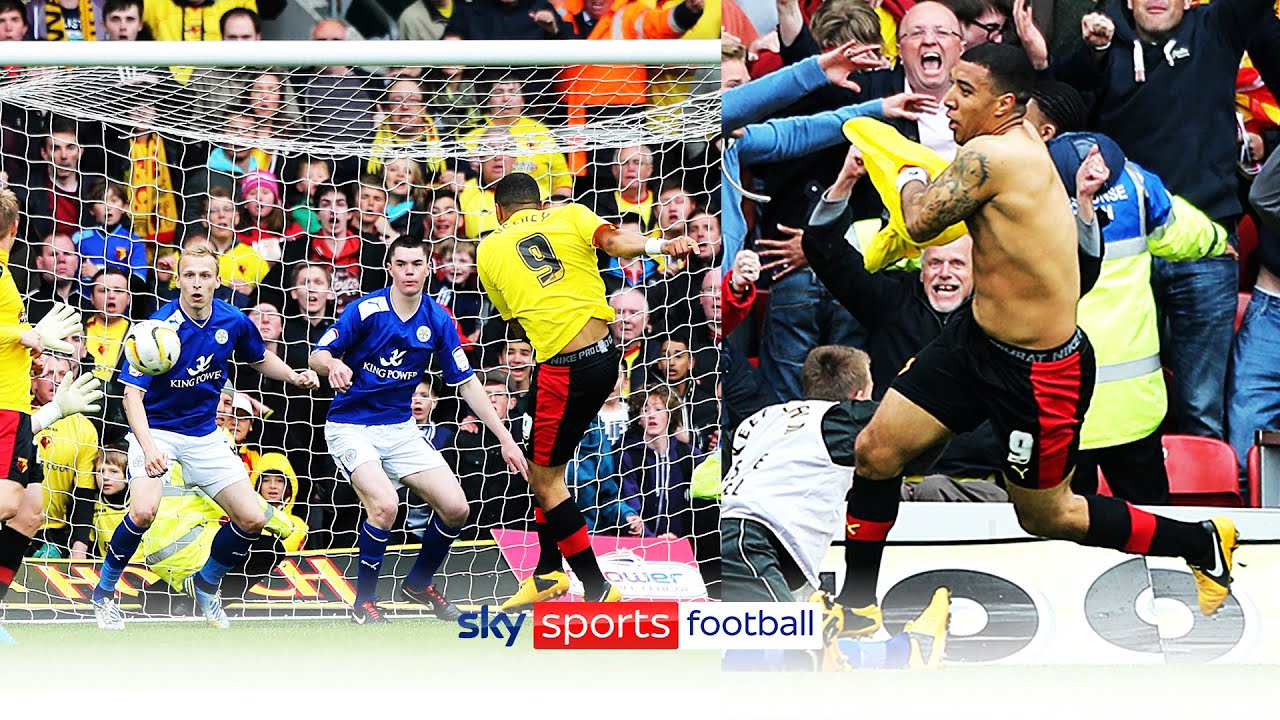 Most dramatic play-off match ever!?! | Deeney scores winner after Knockaert misses 96th min penalty! - YouTube