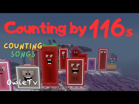 Counting by 116s Song | Minecraft Numberblocks Counting Song | Math and Number Song for Kids