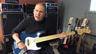 Video thumbnail for 3 Minute Review #7 - Momose MJ-Five2-STD/M (2020 ) with John East Preamp by Dave On Bass