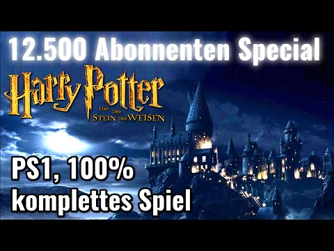 Harry Potter und der Stein der Weisen (PS1) ★ 12.500 Abonnenten Special ★ (PSX Gameplay Deutsch)