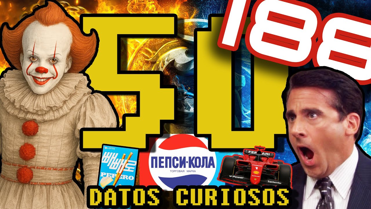 50 INCREÍBLEMENTE GENIALES DATOS CURIOSOS # 188