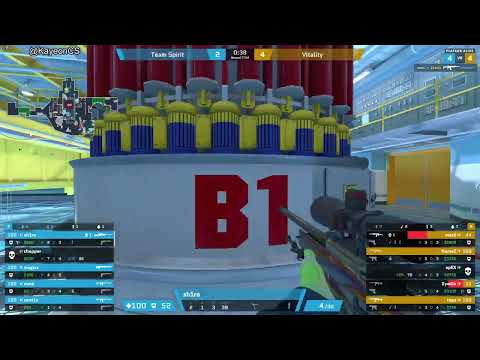 sh1ro Demo ( 15-12 ) Spirit vs Vitality ( NUKE ) POV | IEM Melbourne 2025