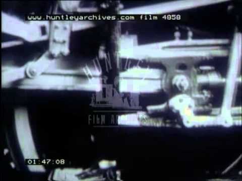 L. M. S. Loco No. 6207 At Crewe Works, 1930's -- Film 4858