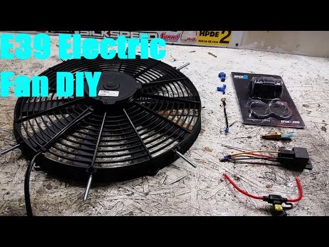E39 BMW 540i Electric Fan Conversion (Cooling Overhaul Part 3 of 5)