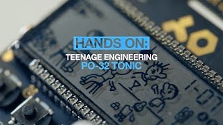 Video thumbnail for Teenage Engineering PO-32 Tonic - hands-on by MusicRadar Tech