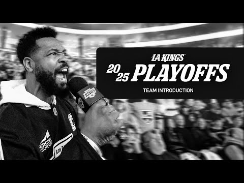 Welcome to Los Angeles! | LA Kings Team Intro Video for Round One vs Edmonton Oilers!