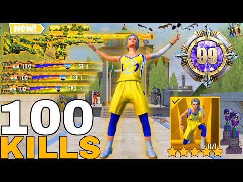 100 KILLS😱THIS NEW MODE IS INSANE WORLD RECORD GAMEPLAY🔥PUBG MOBILE 