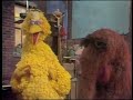 Classic Sesame Street Big Bird And Snuffy Plays A Rhyming Game 1975