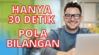 Download lagu Hanya 30 detik mengerjakan Soal Pola Bilangan mp3