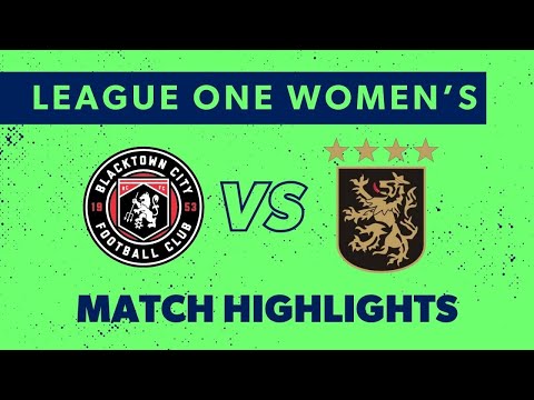 League One Women's Round 8 Highlights – Blacktown City v Bankstown City