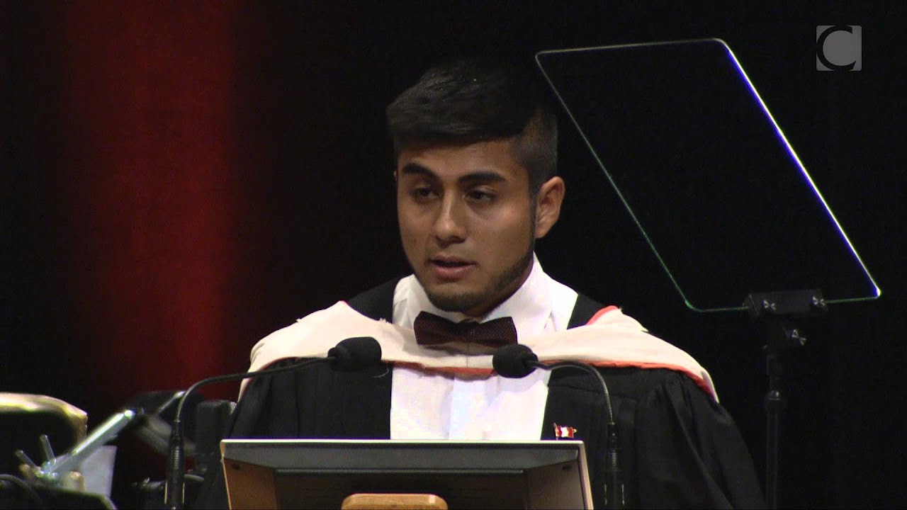 Johnny Alberto Paredes Seminario, 2015 Concordia Valedictorian