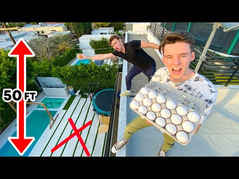 DON'T CRACK THE EGG AND WIN $10,000 - Egg Drop Challenge