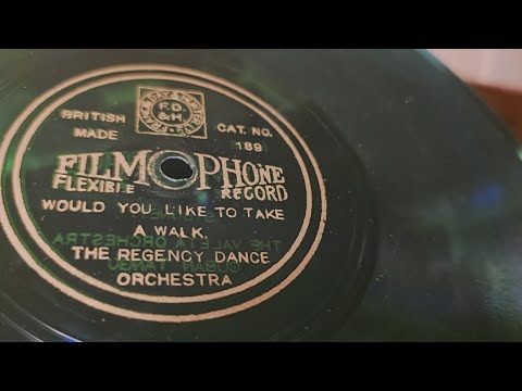 Siboney ~ The Valeta Orchestra (Dick Cherwin) Cuban Tango ~ 1931 Filmophone Flexible 78rpm No.189