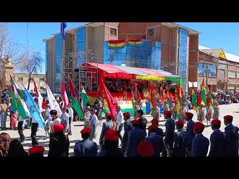 5 DE AGOSTO DE 2026Desfile de las Unidades Educativas - Challapata, Oruro