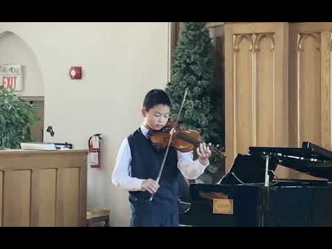 20191221-Uniionville Musical Competition -2: Sonata in F Major by Arcangelo Corelli