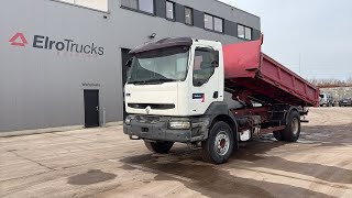 شاحنة قلابة Renault Kerax 260 (POMPE MANUELLE / LAMES / PARFAIT ETAT / BOITE MANUELL | صورة 4 - Autoline
