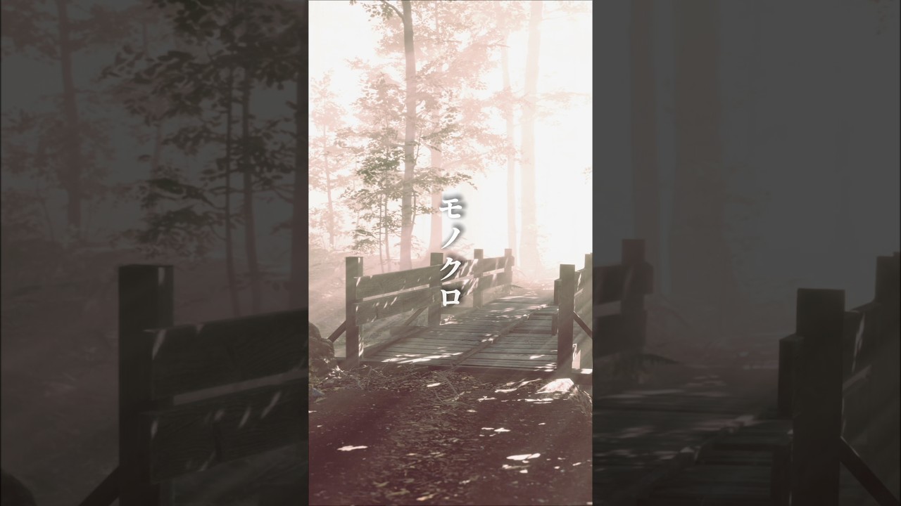 モノクロという曲です。 #歌詞動画 #モノクロ #オリジナル曲