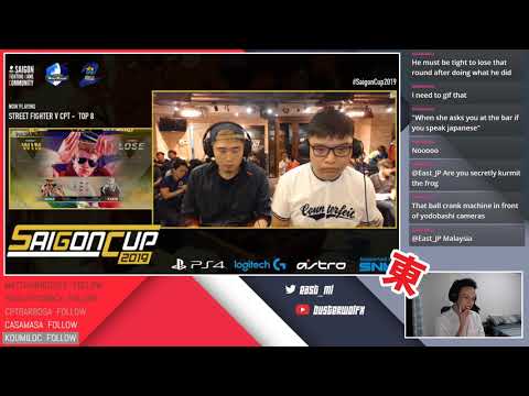 Commentary Practice Bonchan [Karin] v. IamChuan [Guile] Saigon Cup Top 8