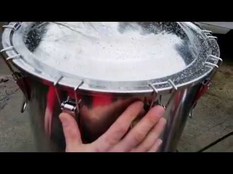 17 Gallon Rocket  Tincture Stainless Steel Tank