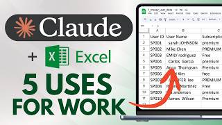 How To Use Claude In Excel for Work | 5 Step by Step Examples